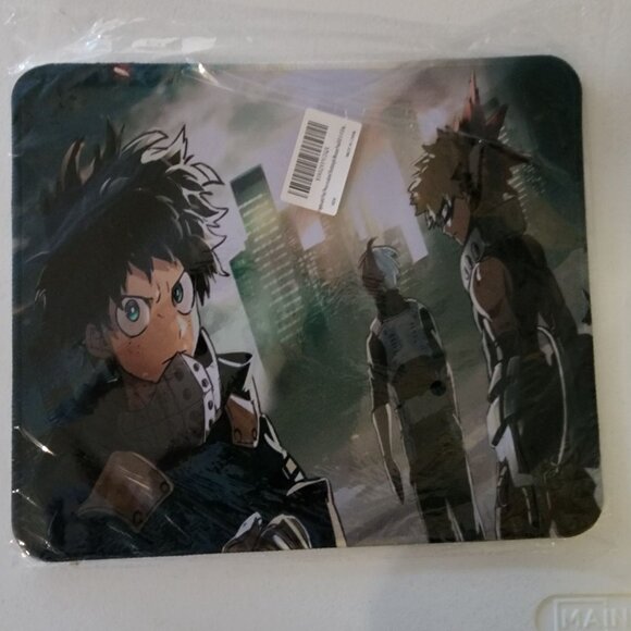 Fan Art My Hero Academia Anime Mouse Pad & 6 Character Keychains Set #2 - Picture 2 of 6